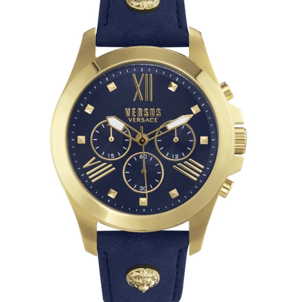 Versace Versus 44mm Enamel Dial Watch
